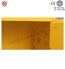 جدار مزدوج قفل المعادن الكيميائية التخزين مجلس الوزراء المدمج في فلاش الموقفون عن SSM100060P
