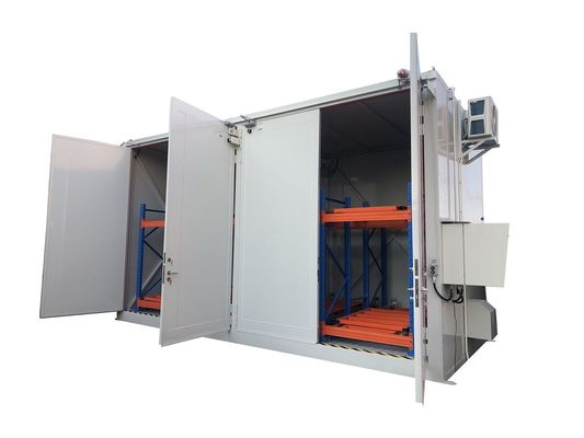 شراء مخزن المواد الخطرة في الهواء الطلق مبنى حاوية غير قابلة للاشتعال للبراميل و IBCs مادة خطيرة التصنيع عبر الإنترنت