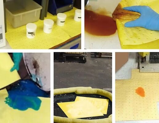 شراء مجموعات تنظيف التسربات الكيميائية في أستراليا 40L مع حقيبة 400 * 500 * 120mm التصنيع عبر الإنترنت