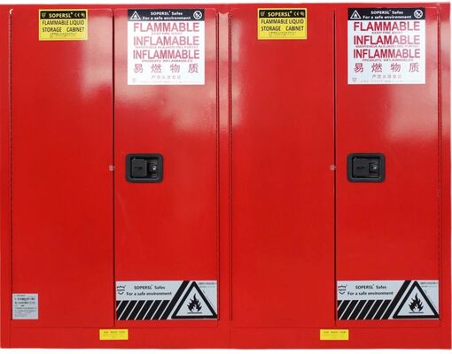 شراء خزانة السلامة للوقود NFPA 30 OSHA متوافقة مع المخزن الصناعي القابل للاشتعال التصنيع عبر الإنترنت
